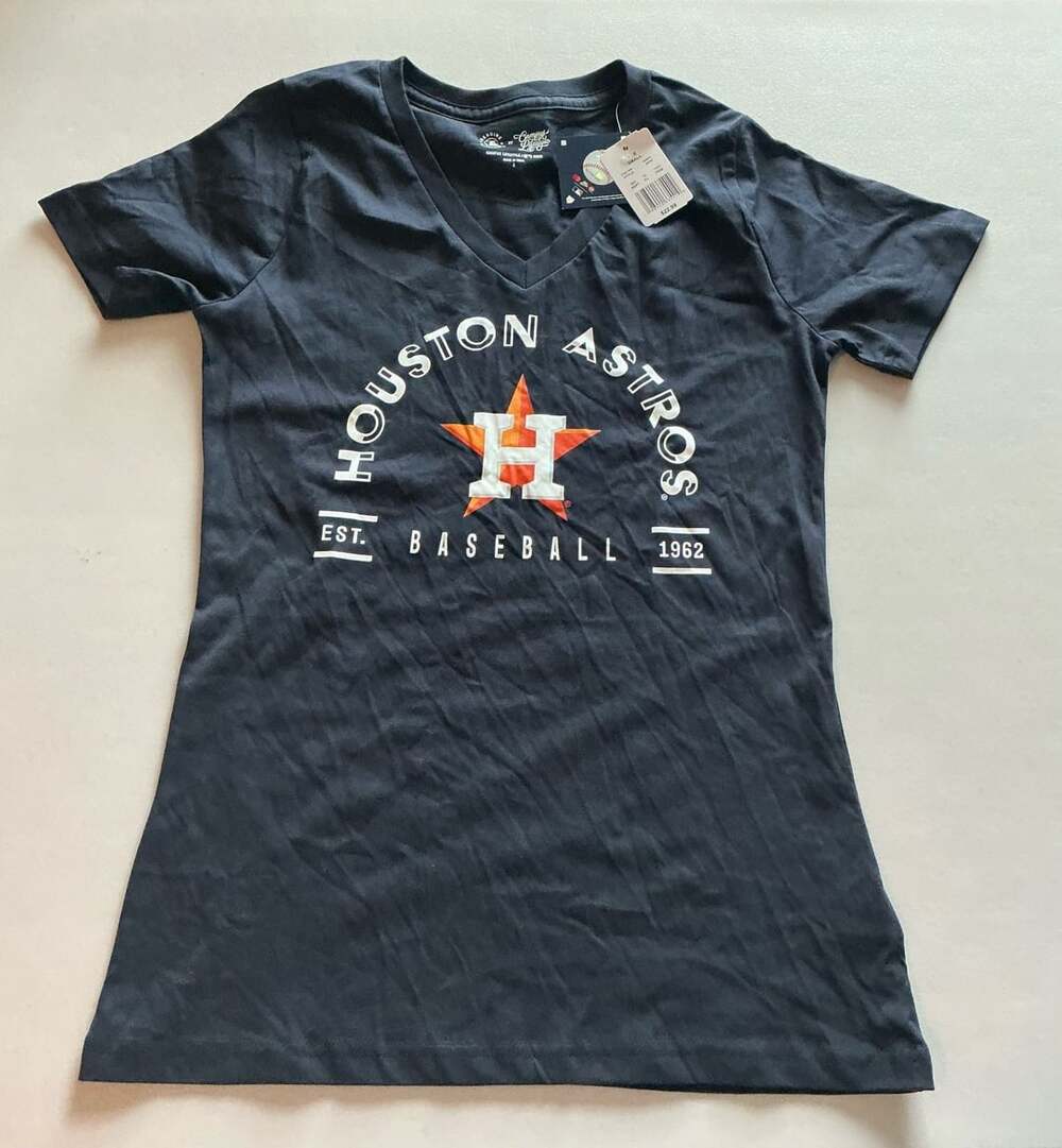 Campus Lifestyle Houston Astros T-Shirt Small Navy